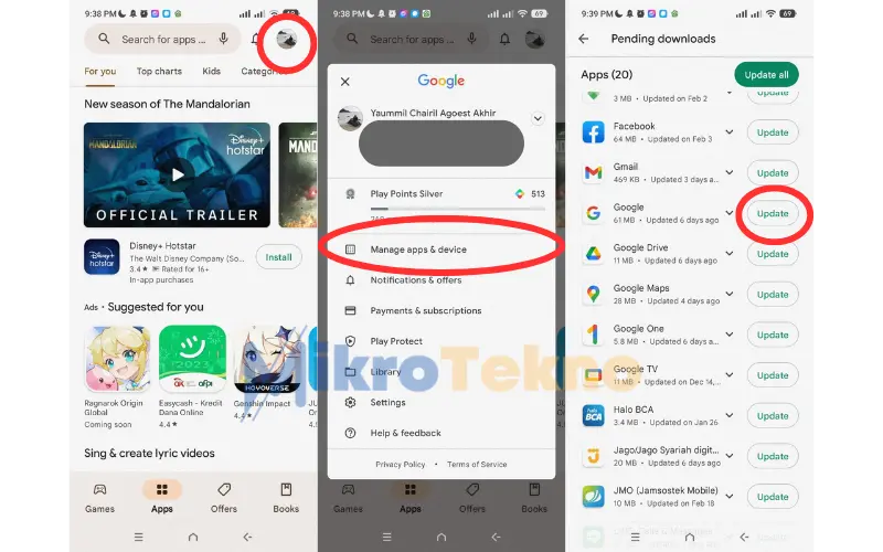 Cara mengatasi download gagal di Google Chrome Android